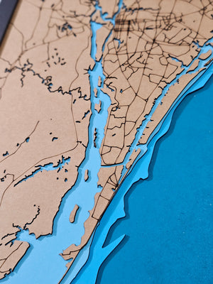 NC Coastline Map